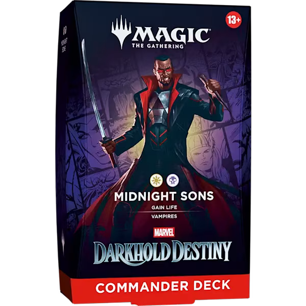 Marvel Darkhold Destiny Commander Decks – Midnight Sons ESP