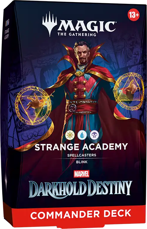 Marvel Darkhold Destiny Commander Deck Strange Academy