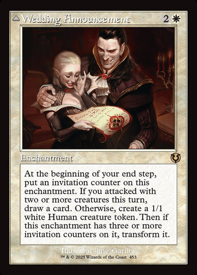 Wedding Announcement // Wedding Festivity Regular (ingles) 453 | Singles y cartas sueltas de Magic: The Gathering en PiedraBruja Chile