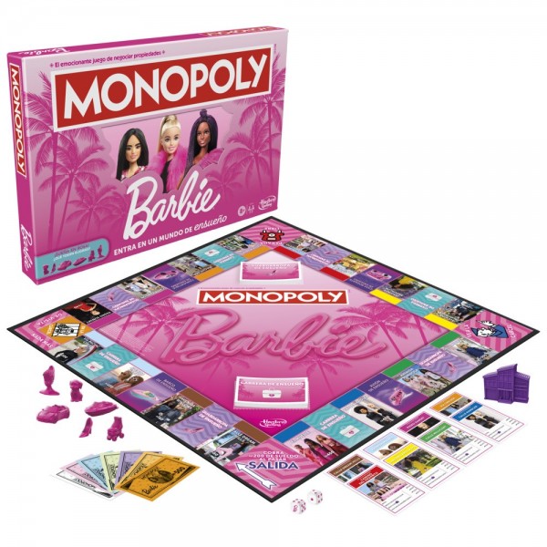 Monopoly - Barbie | Juegos de mesa para todas las edades en PiedraBruja Chile