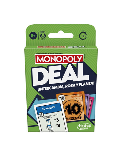 Monopoly - Deal | Juegos de mesa para todas las edades en PiedraBruja Chile