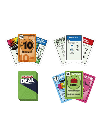 Monopoly - Deal | Juegos de mesa para todas las edades en PiedraBruja Chile
