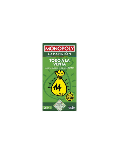 Monopoly - Expansión Todo a la Venta | Juegos de mesa para todas las edades en PiedraBruja Chile