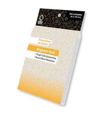 Protectores de cartas Magnum Gold (80 x 120 mm) - 104 uni