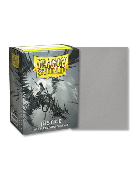 Dragon Shield Sleeves: Standard Dual - Matte Justice (100 ct.)