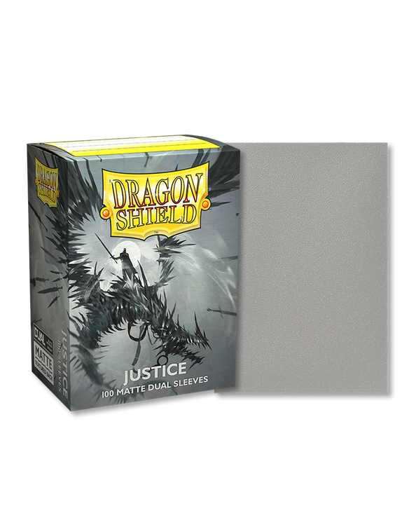 Dragon Shield Sleeves: Standard DUAL- Matte Justice (100 ct.)
