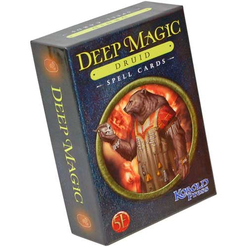 D&D Alt: Deep Magic Spell Cards- Druid