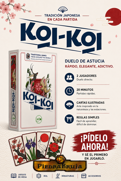 Koi-Koi | Juegos de mesa para todas las edades en PiedraBruja Chile