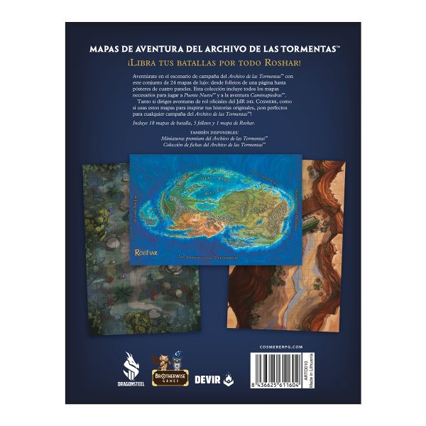 El Archivo de las Tormentas - Mapas de Aventuras
