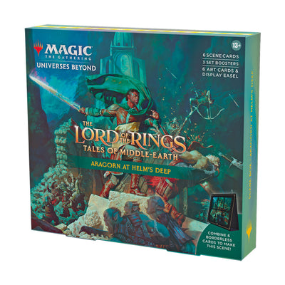 Lord of the Rings - Holiday Scene Box - Aragorn at Helm's Deep | Magic: The Gathering y accesorios TCG en PiedraBruja Chile
