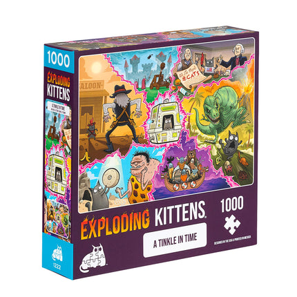 Puzzle Exploding Kittens 1000 Piezas: Tinkle in Time