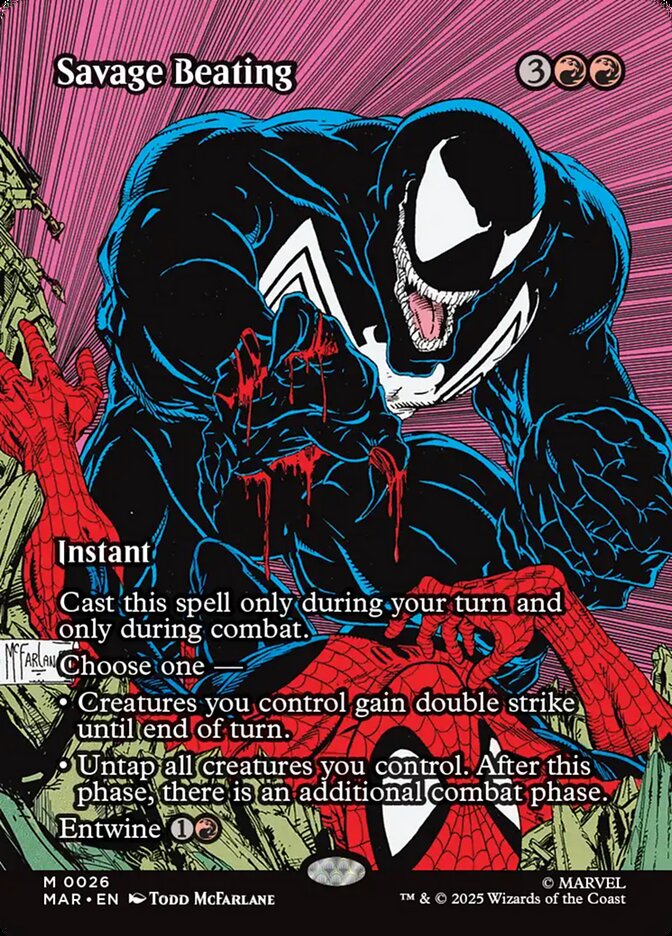 Savage Beating Borderless Foil (ingles) 26