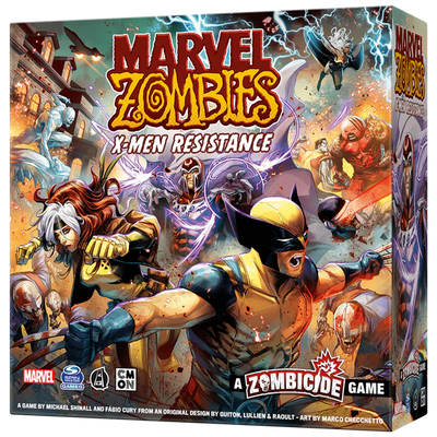 Marvel zombies x-men resistance juego de mesa con mecánica de zombicide