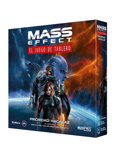 Caja de Mass Effect: El juego de tablero – Prioridad: Hagalaz, edición en español