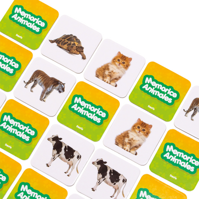 Memorice Animales | Juegos y productos educativos en PiedraBruja Chile