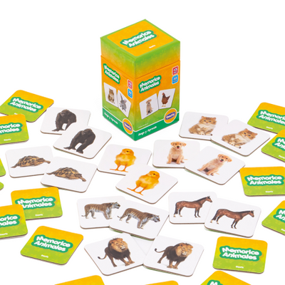 Memorice Animales | Juegos y productos educativos en PiedraBruja Chile