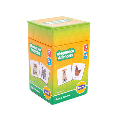Memorice Animales | Juegos y productos educativos en PiedraBruja Chile