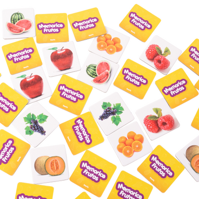 Memorice Frutas | Juegos y productos educativos en PiedraBruja Chile