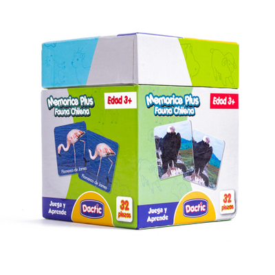 Memorice Plus Fauna Chilena | Juegos y productos educativos en PiedraBruja Chile