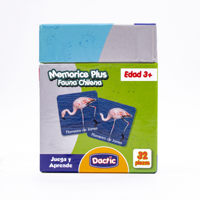 Memorice Plus Fauna Chilena | Juegos y productos educativos en PiedraBruja Chile