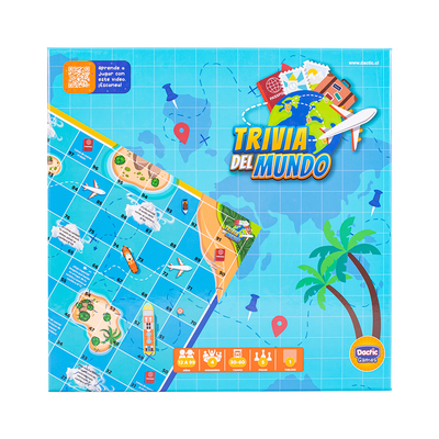 Trivia del Mundo | Juegos de mesa para todas las edades en PiedraBruja Chile