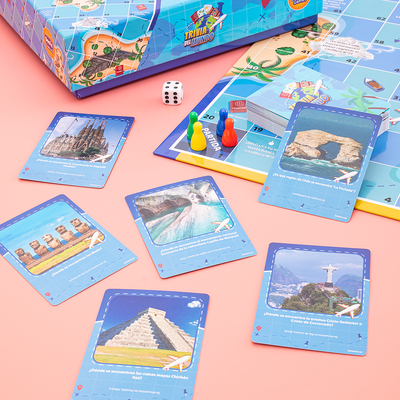 Trivia del Mundo | Juegos de mesa para todas las edades en PiedraBruja Chile