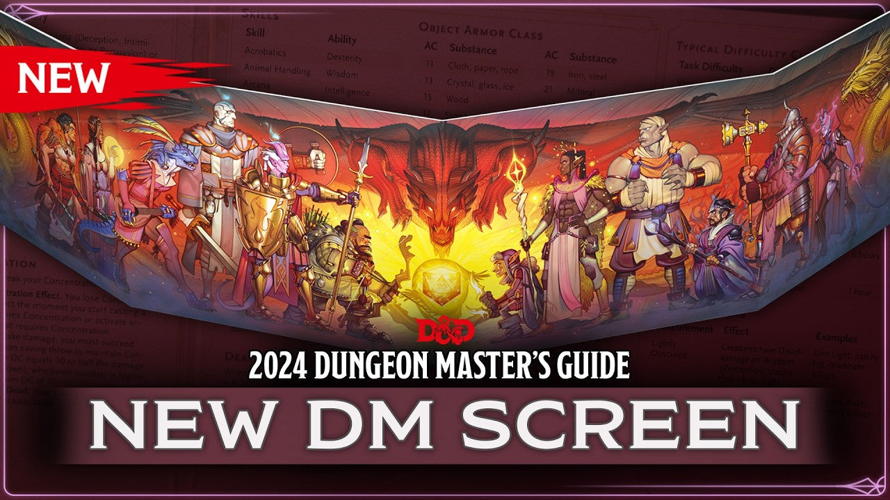 D&D: Dungeon Master's Screen 2024
