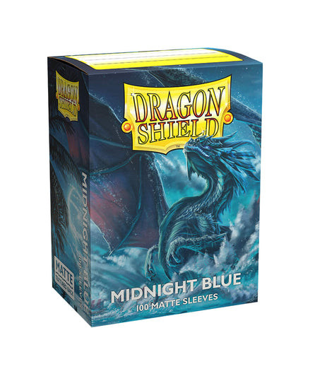 Dragon Shield Sleeves: Standard - Matte Midnight Blue (100 ct.)