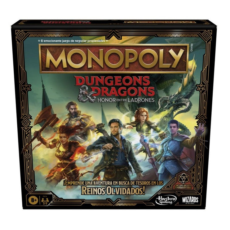 Monopoly Dungeons & Dragons Honor Entre  Ladrones