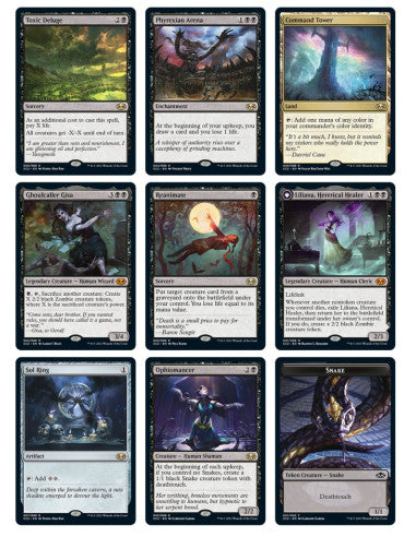 Commander Collection - Black - Premium | Magic: The Gathering y accesorios TCG en PiedraBruja Chile