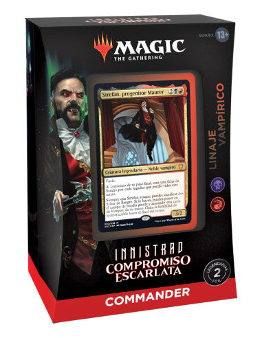 Mazo Commander Magic - Innistrad Crimson Vow Linaje Vampírico (español)