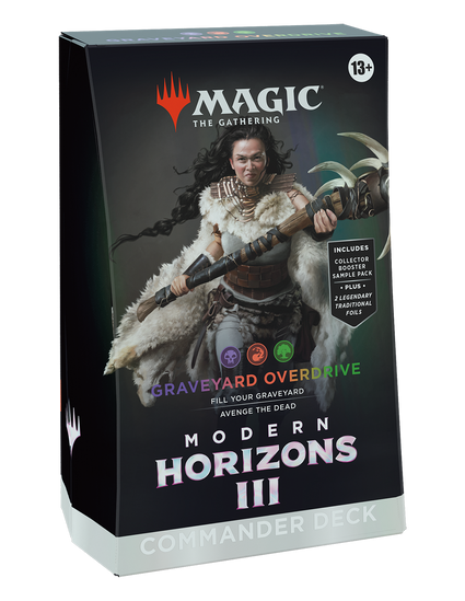 MTG (ingles) Modern Horizons 3 - Commander Graveyard Overdrive