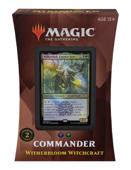 Magic the Gathering: Strixhaven Commander Witherbloom Witchcraft | Magic: The Gathering y accesorios TCG en PiedraBruja Chile
