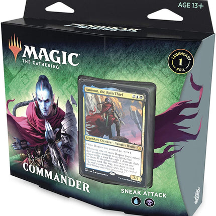 (español) Mazo Commander Magic - Zendikar Rising Sneak Attack