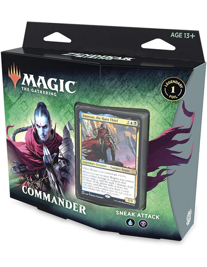 (español) Mazo Commander Magic - Zendikar Rising Sneak Attack