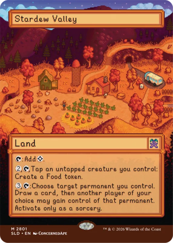 MTG Secret Lair X Stardew Valley - Welcome to Stardew Valley