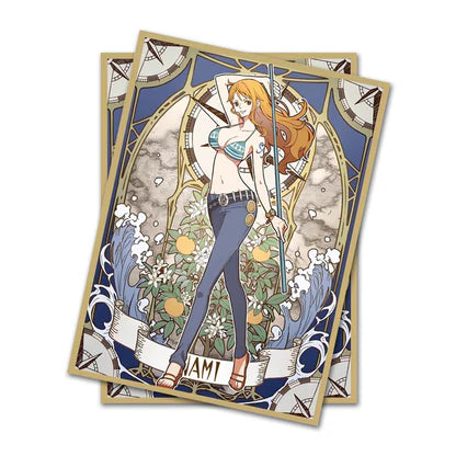 One Piece TCG Sleeve Nami Holographic