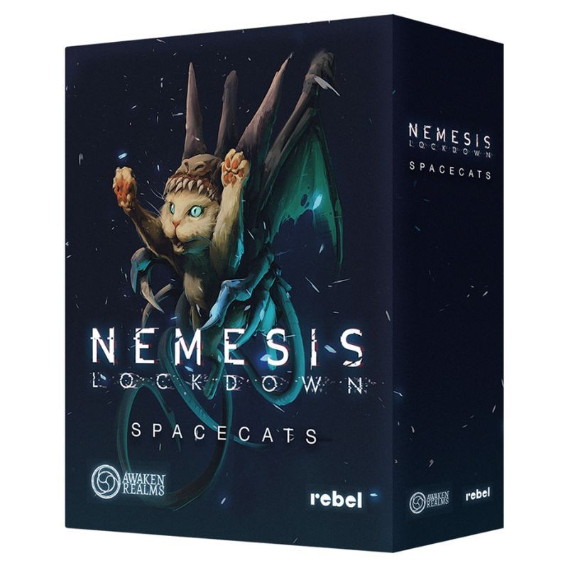 Caja de la expansión del Juego Nemesis Lockdown spacecats
