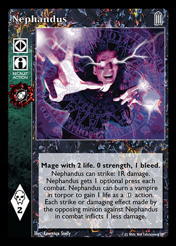 Tremere Pact with Nephandi - Deck ING | Vampire: The Eternal Struggle y accesorios TCG en PiedraBruja Chile