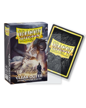Dragon Shield Sleeves: Standard- Matte Outer Sleeves - Clear (100ct.)