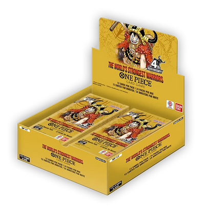 OP-17 The World's Strongest Warriors - Booster Display