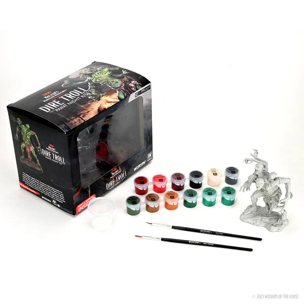 Nolzur’s Marvelous Miniatures: Paint Night Kit- Dire Troll