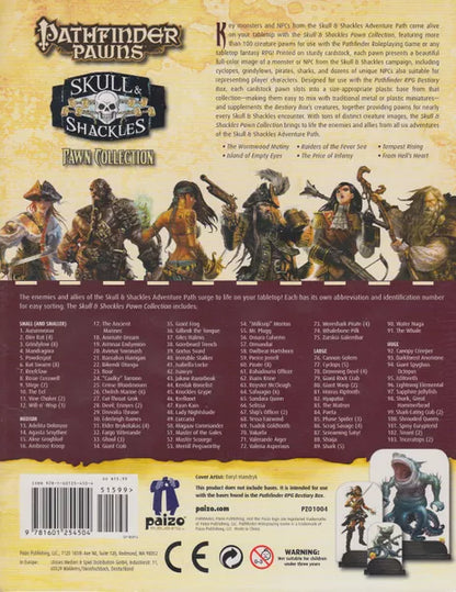 Pathfinder Skull & Shackles Adventure Path Pawn Collection
