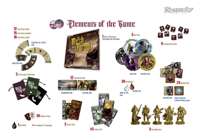 The March Against the Tyrant	 - ft. Rhapsody | Juegos de mesa para todas las edades en PiedraBruja Chile