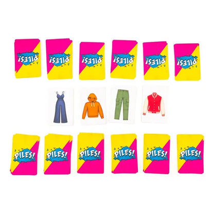Contenido del juego de mesa ¡piles!