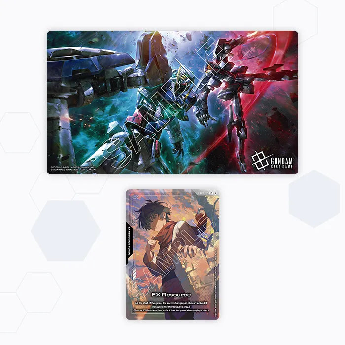 Gundam TCG: Official Playmat & Card Set Mobile Suit Gundam 00