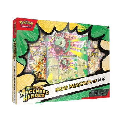 Mega Evolution Ascended Heroes Ascended Heroes  Mega ex Box ESP | Pokémon TCG, sobres, cartas pokemon y coleccionables en PiedraBruja Chile
