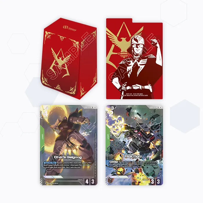 Gundam TCG: Official Deck Case Display 02
