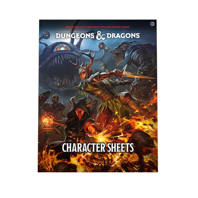 Character Sheets 2024 | Dungeons & Dragons y accesorios D&D en PiedraBruja Chile