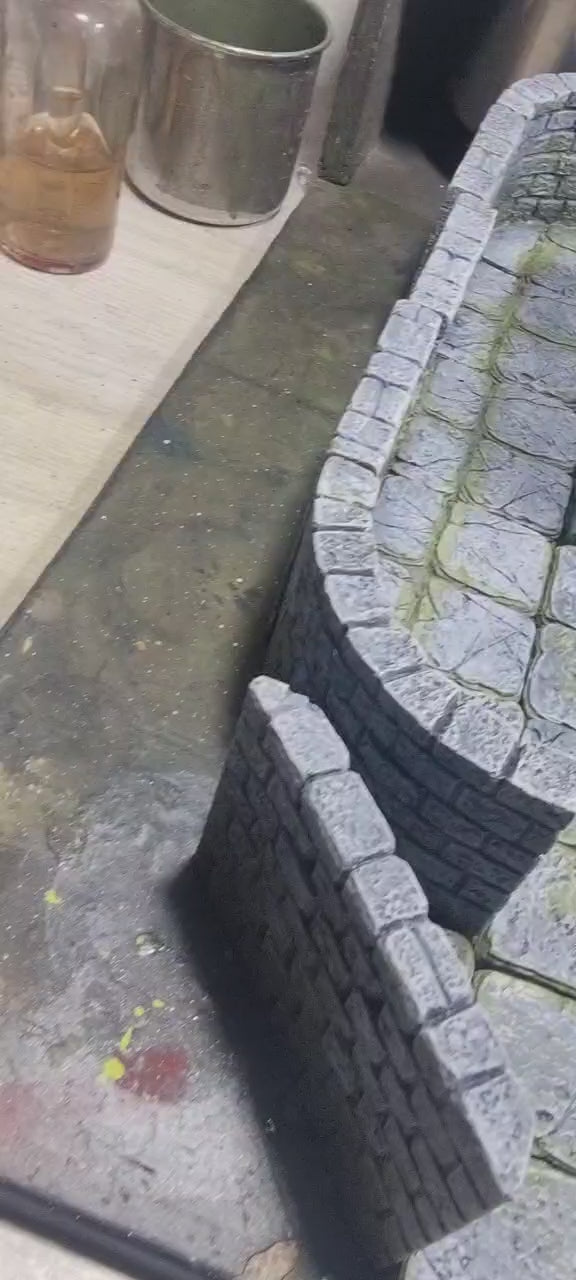 Cargar video: Calabozo Modular 44 Piezas Pintado